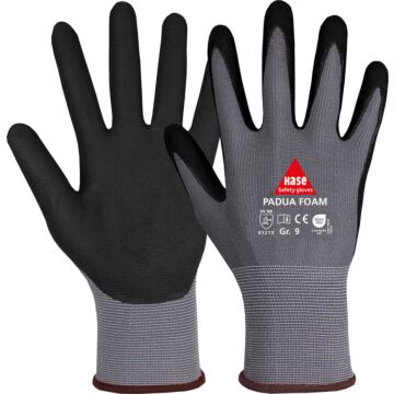 HASE Montagehandschuh Padua Foam OekoTex® (Arbeitshandschuh) 