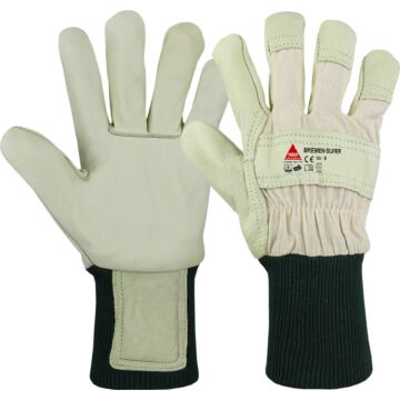 HASE Rindnarbenlederhandschuh Bremen-Super SB (Arbeitshandschuh) 