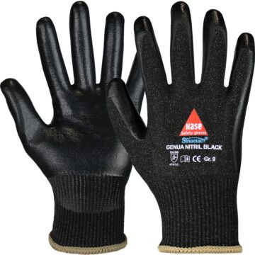 HASE Schnittschutzhandschuh GENUA NITRIL BLACK (Arbeitshandschuh) 