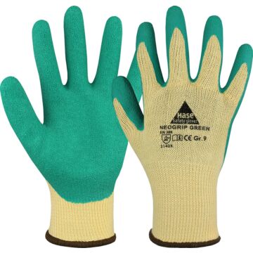 HASE Montagehandschuh Neogrip Green (Arbeitshandschuh) 