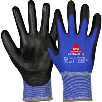 HASE Montagehandschuh Padua Blue OekoTex® (Arbeitshandschuh) 