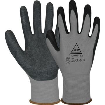 HASE Montaghandeschuh Superflex grey