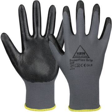 HASE Montagehandschuh Superflex Grip (Arbeitshandschuh) 