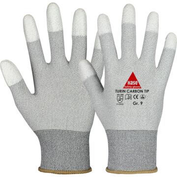 HASE Montagehandschuh Turin Carbon Tip (ESD) (Arbeitshandschuh) 