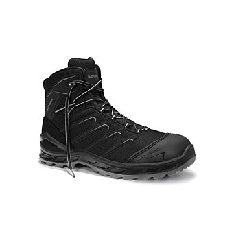 LOWA Sicherheitsschuh hoch LARROX Work GTX black-grey Mid S3 CI (Arbeitsschuh hoch) 