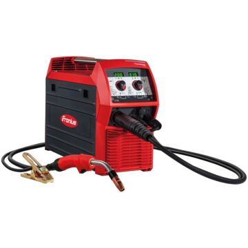FRONIUS MIG/MAG Schweißanlage TransSteel 2200 C EF inkl. Schweißbrenner, Massekabel u. Starter Kit (Schweißgerät) 