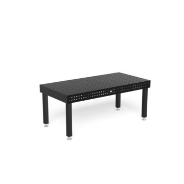 SIEGMUND Schweißtisch Professional 750 2000x1000x150 Plasmanitriert Fuß Grundausstattung 700 System 22