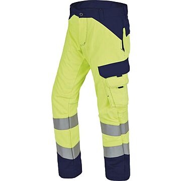 ROFA Multinormbundhose MULTSEVEN leuchtgelb-marine (Arbeitshose) 