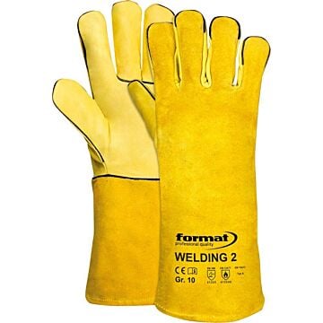 SCHWEIßERHANDSCHUH WELDING 2 GR.10 (SCHWEIßERHANDSCHUH), FORMAT