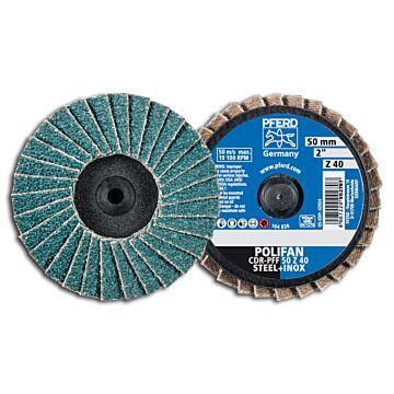 PFERD SCHLEIFBLÄTTER CD-MINI-POLIFAN CDR-PFF 50 Z 40, PFERD TOOLS