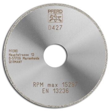 PFERD DIAMANT-TRENNSCHEIBE D1A1R 100-2-22,2 D427 GA D NR. 68410237, PFERD TOOLS