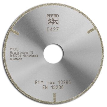 PFERD DIAMANT-TRENNSCHEIBE D1A1R 115-2-22,2 D427 GA G NR. 68411238, PFERD TOOLS