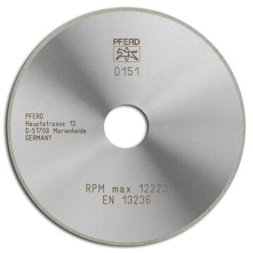 PFERD DIAMANT-TRENNSCHEIBE D1A1R 125-1,4-20 D151 GA D NR. 68412115, PFERD TOOLS