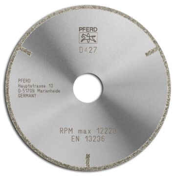 PFERD DIAMANT-TRENNSCHEIBE D1A1R 125-2 -22,2 D427 GA G NR. 68412238, PFERD TOOLS