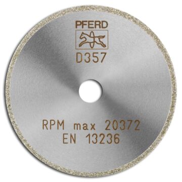 PFERD DIAMANT-TRENNSCHEIBE D1A1R 75-2-10,0 D357 GA D NR. 68407503, PFERD TOOLS