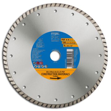 PFERD DIAMANT-TRENNSCHEIBE, BETON + STEIN UNIVERSAL PSF-DIAMOND DG 230X 2,6, PFERD TOOLS