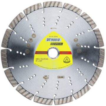 KLINGSPOR Diamanttrennscheiben DT 900 U