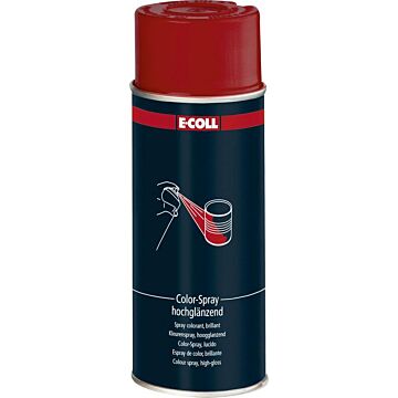 E-COLL Color-Spray 400 ml, hochglänzend RAL 3003 - rubinrot (Colorspray) 
