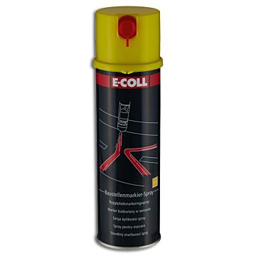 E-COLL Baustellen-Markierspray gelb 500ml