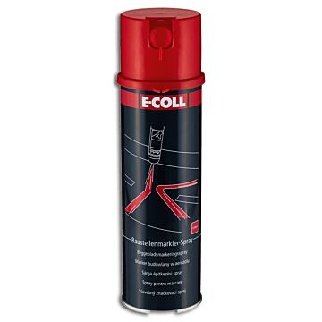 E-COLL Baustellen-Markierspray rot 500ml