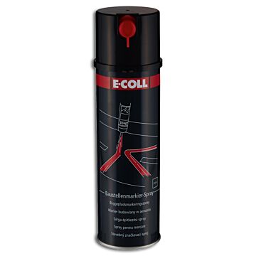 E-COLL Baustellen-Markierspray schwarz 500ml