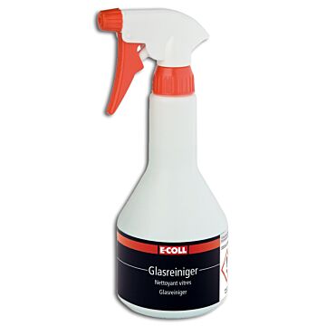 E-COLL Glasreiniger 500 ml Handsprühflasche