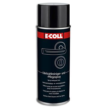 E-COLL Edelstahlreiniger- und Pflegespray 400 ml