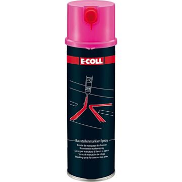 E-COLL EU Baustellenmarkierspray Pink    500 ml
