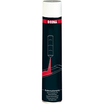 E-COLL Bodenmarkierspray weiß   750 ml (Baustellenmarkierspray) 