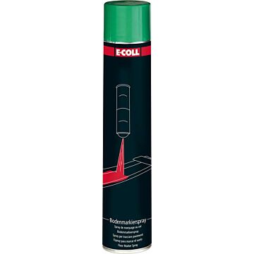E-COLL Bodenmarkierspray grün   750 ml (Baustellenmarkierspray) 