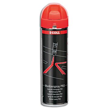 E-COLL PRO Markierspray rot 500ml