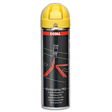 E-COLL PRO Markierspray gelb 500ml