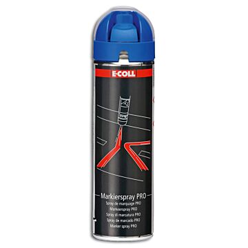 E-COLL PRO Markierspray blau 500ml