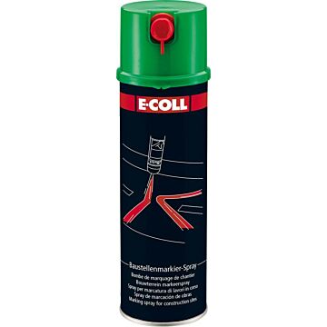 E-COLL EU Baustellenmarkierspray Grün   500 ml