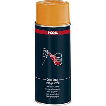 E-COLL Color-Spray 400 ml, hochglänzend RAL 2008 - hellrotorange (Colorspray) 