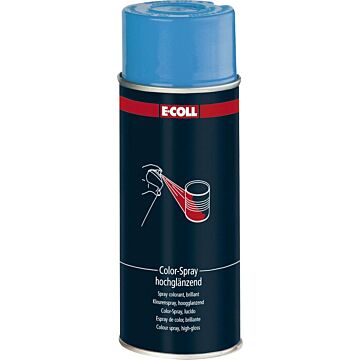 E-COLL Color-Spray 400 ml, hochglänzend RAL 5012 - lichtblau (Colorspray) 