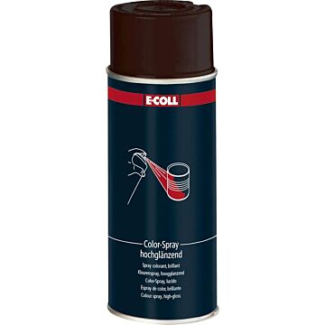 E-COLL Color-Spray 400 ml, hochglänzend RAL 8017 - schokobraun (Colorspray) 