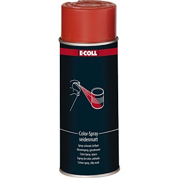 E-COLL Color-Spray 400 ml, seidenmatt RAL 3000 - feuerrot (Colorspray) 