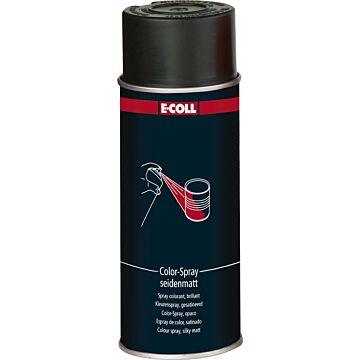E-COLL Color-Spray 400 ml, seidenmatt RAL 9005 - tiefschwarz (Colorspray) 