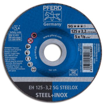 PFERD TRENNSCHEIBE EH 125-3,2 SG STEELOX NR. 61333432, PFERD TOOLS