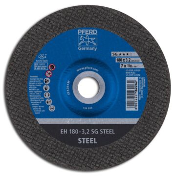 PFERD TRENNSCHEIBE, GEKRÖPFT EH 178-3,2MM A24S SG - (STAHL), PFERD TOOLS