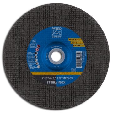 PFERD TRENNSCHEIBE, GEKRÖPFT EH 230-2,5MM A24P PSF - (INOX), PFERD TOOLS