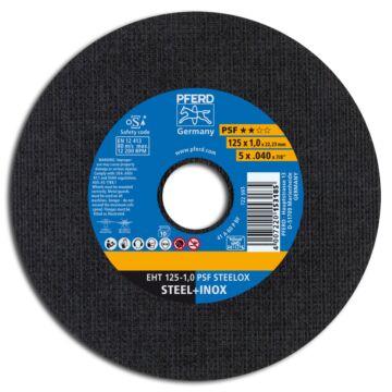 PFERD TRENNSCHEIBE EHT 125-1,0 A60 P PSF-INOX, PFERD TOOLS
