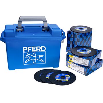 PFERD TRENNSCHEIBE EHT 125 1,0 START STEELOX BLUEDEAL (ZU 100 STÜCK IN TRANSPORTKOFFER), PFERD TOOLS