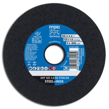 PFERD TRENNSCHEIBE INOX EHT 150-1,6 A 46 R SG, PFERD TOOLS