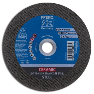 PFERD TRENNSCHEIBE EHT 180-2,5 CERAMIC SGP STEEL NR. 61318025, PFERD TOOLS