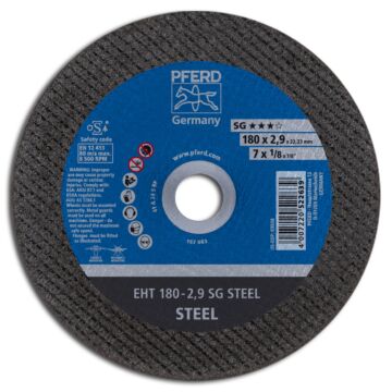 PFERD TRENNSCHEIBE, GERADE EHT 178-2,9MM A24S SG - (STAHL), PFERD TOOLS