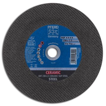 PFERD TRENNSCHEIBE EHT 230-2,5 CERAMIC SGP STEEL NR. 61323025, PFERD TOOLS