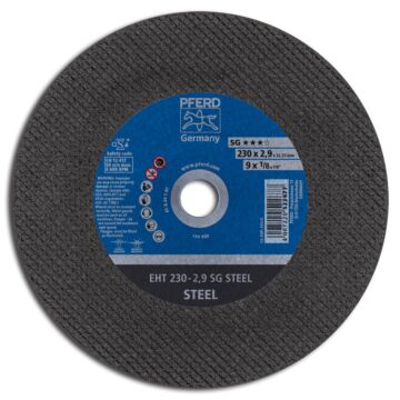 PFERD TRENNSCHEIBE, GERADE EHT 230-2,9MM A24S SG - (STAHL), PFERD TOOLS