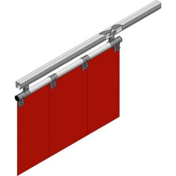 SINOTEC Lamellenaufhängung svb Pendelschale blau